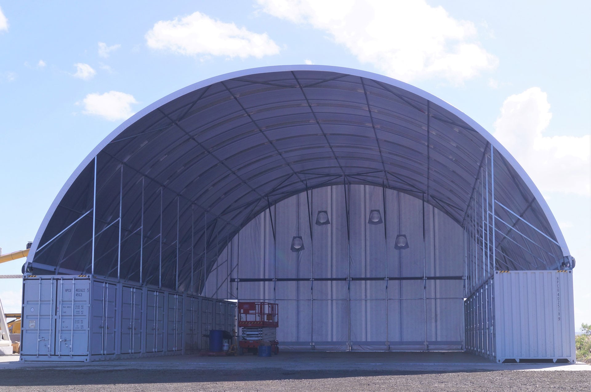 Extended Height Solutions Container Domes Australia