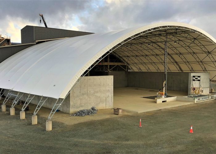 Custom Design 50m x 32m Ground Mounted Dome Shelter